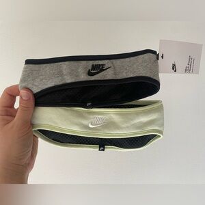 Bundle of 2 Kid's Nike Club Fleece Headbands Youth Unisex OSFM